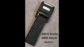 ABUS Bordo 6000 Alarm klemmt (Daueralarm) - Fehlerbehebung