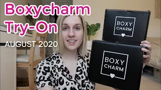Boxycharm Base & Premium Try-On | August 2020