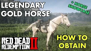 Legendary Gold Horse - Red Dead Redemption 2 ( How To Obtain Buell )