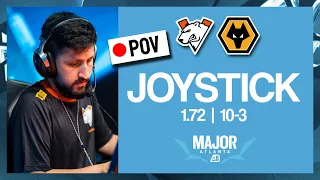 Joystick POV | Virtus Pro v Wolves | Major Atlanta | Playoffs Day 2