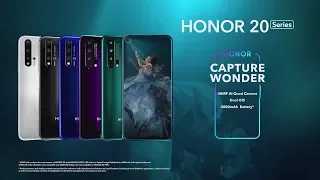 Capturing Wonder: Introducing the HONOR 20 Series