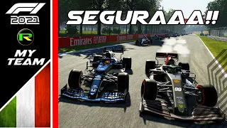 CORRIDA EM EQUIPE - F1 2021 MY TEAM 50% GP ITÁLIA PARTE #110