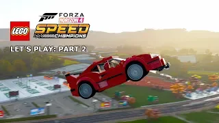Let's Play #2 Racing For The F40 - Forza Horizon 4 - LEGO Speed Champions DLC