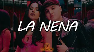 Becky G x Gabito Ballesteros - La Nena (Video Letra/Lyrics)