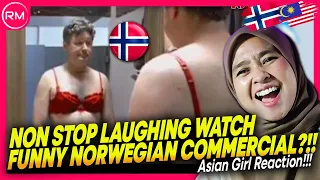 ASIAN GIRL REACT TO FUNNY NORWEGIAN COMMERCIALS PART 1!! CRAZY FUNNY!!