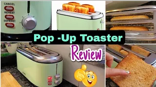 How To Use Pop Up Toaster | AGARO Royal Pop-Up Toaster Review| Toaster Demo by@SmitarawatsKITCHEN