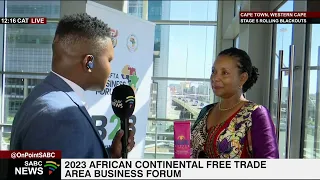 AfCFTA 2023 | Igire Coffee's Briggette Harrington says the forum is in its infancy