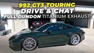 992 Porsche GT3 Touring Drive with Full Dundon Ti Exhaust | Proper GT3 Noises!