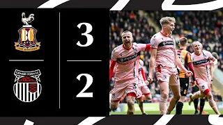 Bradford City v Grimsby Town highlights