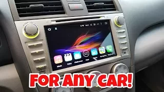 Get A $200 Factory Looking ANDROID Radio On Any Car From 2007 & Up! [Toyota Camry]