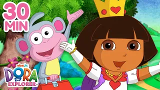 Fairy Tale Adventures w/ Dora & Boots! 🧚 30 Minutes | Dora the Explorer