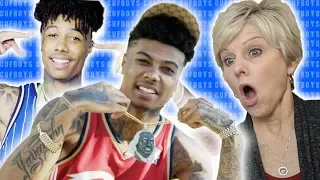 Mom Reacts to Blueface - Bleed It & Respect My Crypn