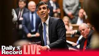 Live: Rishi Sunak faces Prime Minister's Questions #PMQs