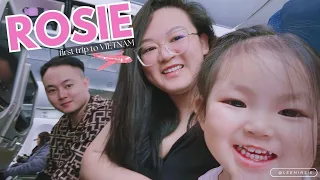 Rosie first trip to Vietnam - Trải nghiệm dịch vụ của Korean Airline