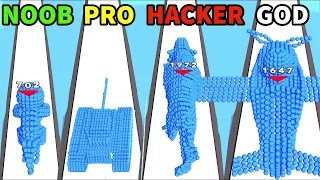 Pixel Battle - Noob vs Pro vs Hacker vs God