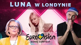 TO SIĘ NIE UDA? Analiza występu LUNY w Londynie | Ela Zapendowska | #eurowizja2024 #reakcja #luna