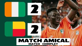 Côte d'Ivoire vs Bénin 2024 |🇨🇮vs🇧🇯| Match Complet Match Amical  du 23/03/2024