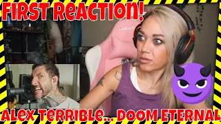 NEW Alex Terrible "Doom Eternal" REACTION | Alex Terrible Covers | First Reaction