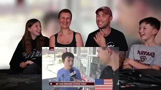 Graham Family Reacts To Funniest American News Interviews of All Time