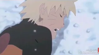 Naruto having a panic attack.