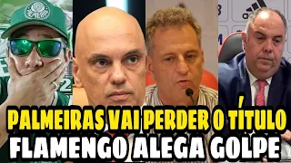 BOMBA! MINISTRO DO STF ALEXANDRE DE MORAES INCLUI O PALMEIRAS EM ATOS DE VANDALISMO EM BRASÍLIA.