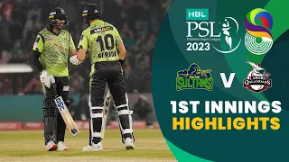 1st Innings Highlights | Multan Sultans vs Lahore Qalandars | Match 34 Final | HBL PSL 8 | MI2T