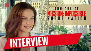 Rebecca Ferguson Interview mit Steven Gätjen | MISSION: IMPOSSIBLE - ROGUE NATION | FredCarpet