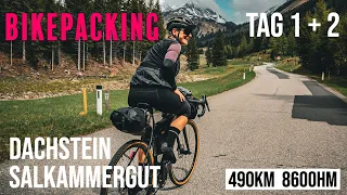 BIKEPACKING Salzkammergut, Dachstein | TAG 1 + 2 |  | 490 KM, 8600 HM in 5 Tagen