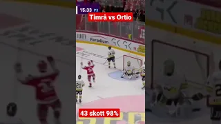 Timrå ik vs Joni Ortio Hv71 | SHL Highlights 2023