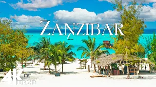 Zanzibar Island 4K - Scenic Relaxation Film With Peaceful Music - Tropical Paradise Island