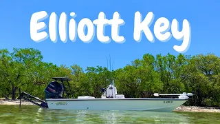 Trolling on Hewes Redfisher 18 offshore -  Swimming in Elliott Key in Biscayne Bay -  Starfish