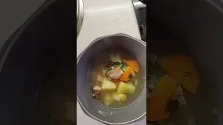 Домашняя и полезная уха из рыбы белуги просто бомба ммм 😋