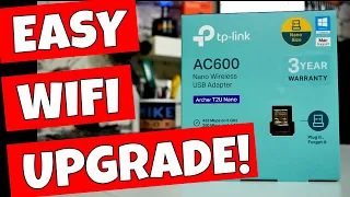 Add Dual Band 5Ghz WiFi To Any PC For Less Than £10 TPLink AC600 USB