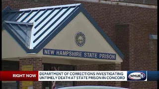 Department of Corrections investigating untimely death at state prison in Concord