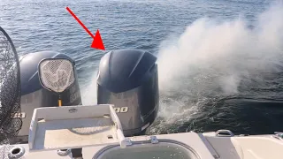 We blew up a $30,000 Yamaha 300 Outboard Motor!