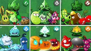 6 Team Plant & Mint Battlez - Which Team Plant Will Win? - PVZ 2 Team Plant Battlez