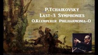 P.Tchaikovsky Last-3 Symphonies [ O.Klemperer Philharmonia-O ] (1961~63)