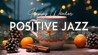 Sweet Winter Jazz Music ☕ Relaxing Gentle Coffee Jazz and Bossa Nova Piano smooth for Positive Moods