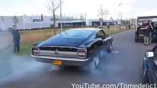 700HP Ford Torino GT Massive Burnout!!!!