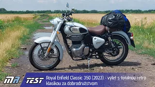 Royal Enfield Classic 350 (2023) - výlet s totálnou retro klasikou za dobrodružstvom - motoride.sk