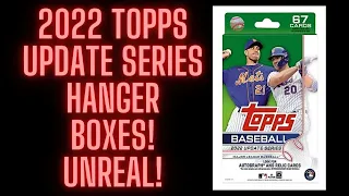 TOPPS HITS A HOME RUN AGAIN! 2022 TOPPS UPDATE HANGER BOXES! SSP PULLED! HFA PULLED!