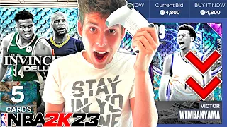 NEW INVINCIBLE PACKS ARE CRASHING THE PRICE OF INVINCIBLE CARDS IN NBA 2K23 MyTEAM!