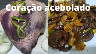 CORAÇÃO DE BOI ACEBOLADO// receitas,casa e coisas.