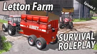 EXPERIENCING NEW MACHINES | Survival Roleplay | Farming Simulator 17 - Letton Farm - Ep 5