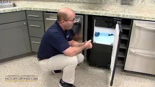 Melting or clumping ice in under counter ice maker Here is how to fix it