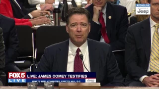 COMEY TESTIFIES: James Comey's opening statement at Senate Intelligence Committee hearing