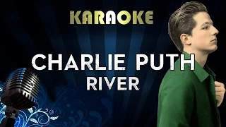 Charlie Puth - River | LOWER Key Karaoke Instrumental Lyrics Cover Sing Along