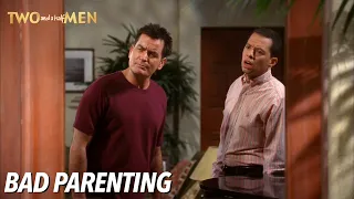 Questionable Parenting | Two and a Half Men