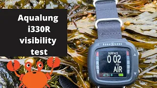 Aqualung i330R Visibility test￼