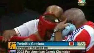 Yuriorkis Gamboa vs. Jerome Thomas.2004 Olympic Fly Final.2